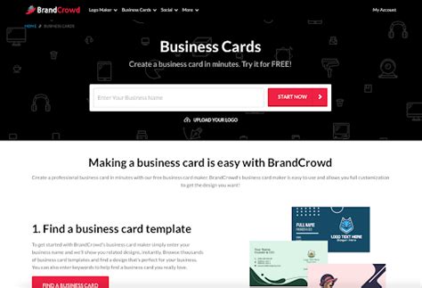 brandcrowd business cards.